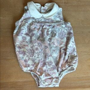 Floral Kids One Piece